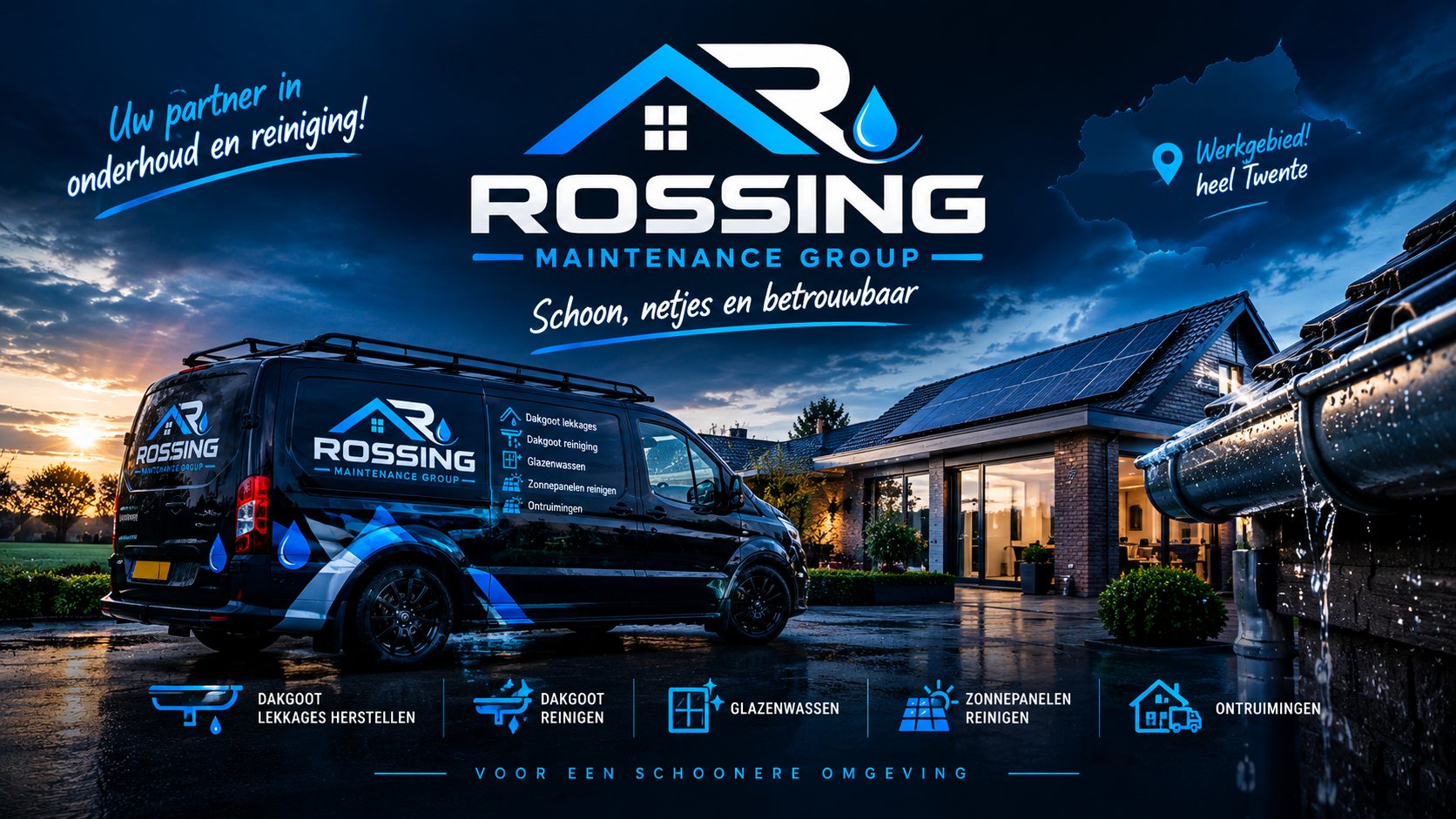 Rossing Maintenance Group – onderhoud en reiniging bij een woning
